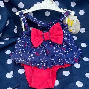 0 - 3 month Adorable Koala Kids 2 piece bathing suit Anchor Baby Sailor